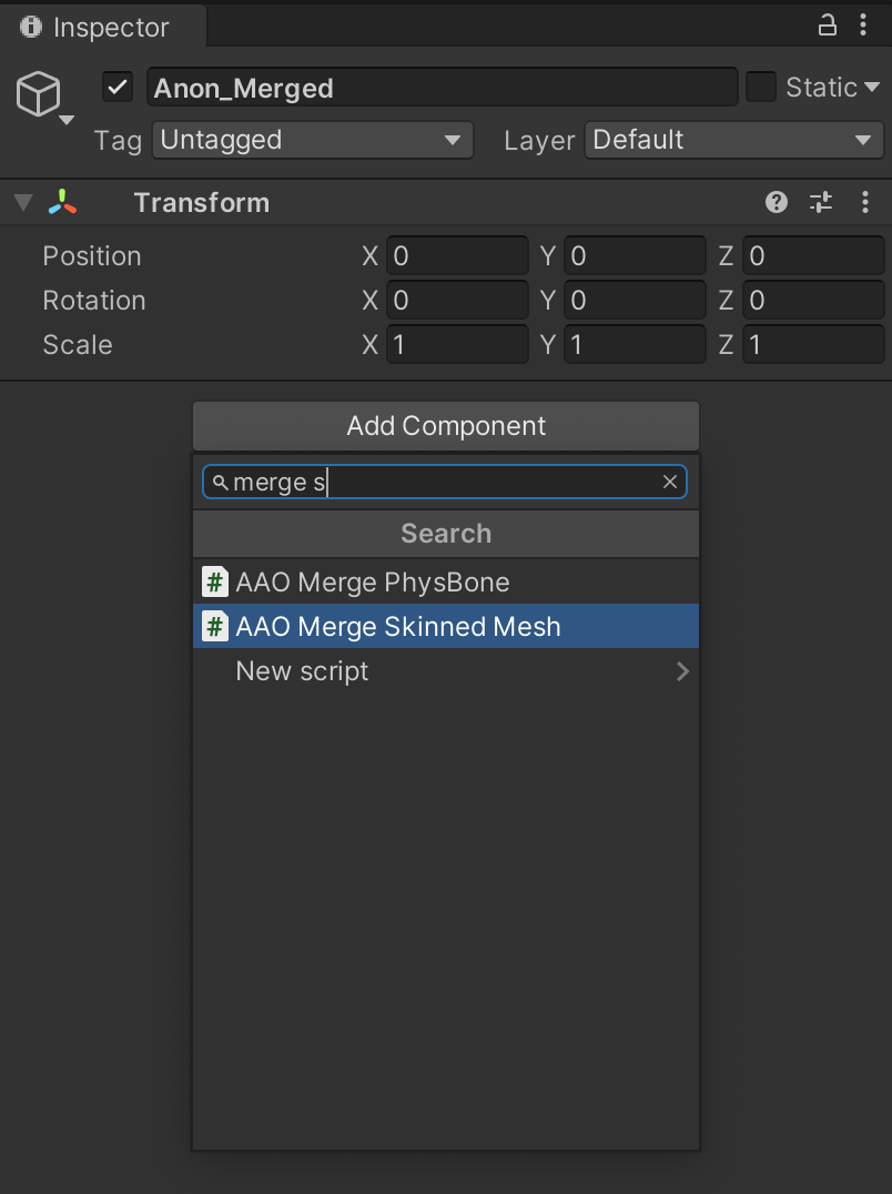 Basic Usage | Avatar Optimizer (1.7.2-rc.2)